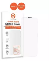 Mobile Origin Oranžinis ekrano apsauginis stiklas iPhone 12 Pro/12 Pro telefonui