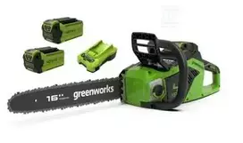 Grandininis pjūklas Piła grandininis Greenworks GD40CS18K2X 40 V 40 cm