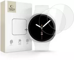 Tech-Protect Glass Fit+ 2-pack apsauginis stiklas skirtas Samsung Galaxy Watch 8 40mm – transparent
