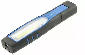 Darbo lempa, žibintuvėlis LED 10W įkraunama, HT1E480, Hogert