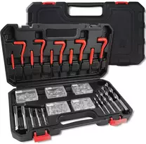 Forcekraft Sriegių remonto rinkinys, 131 dalių sriegikliai M5-M12