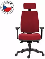 Powerton ERGO JANA ergonominė biuro kėdė, Raudona