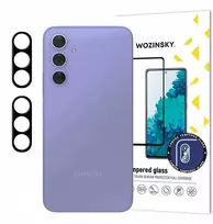 Juodas Wozinsky Full Camera Glass skirtas Samsung Galaxy A17 / A17 5G, Set of 2