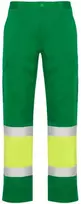 Roly Daugialypės gerai matomos vasarinės kelnės NAOS Sodas žalia / fluoro geltona