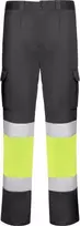 Roly Kelnės su gerai matomomis keliomis kišenėmis DAILY STRETCH HV Švino/fluoro geltona