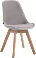 Clp Trading Mville Lankytojo kėdė Borneo V2 Velvet natura