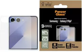 Panzer Glass „PanzerGlass ®“ ekrano apsauga „Samsung Galaxy Z Flip7“ | Klasikinio pritaikymo, „Samsung“, „Samsung - Galaxy Z Flip7“, Sausas klijavimas, Atsparus įbrėžimams, Atsparus smūgiams, Permatoma, 1 vnt.