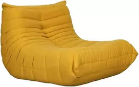 Didelis fotelis, Nua, 87 x 70 x 102 cm, geltonas