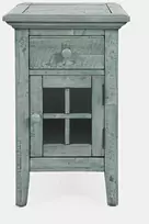 Prie lovos spintelė, Avola, 40,5x44,5 cm, Turkio-Mėtų