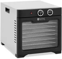 Royal Catering Maisto džiovyklė vaisiams, grybams, žolelėms, 8 lentynėlės, 800 W