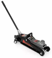 Hidraulinis domkratas žemo profilio su ratukais ir paaukštinimu 2.5T 90-340mm. KRAFT&DELE KD1362