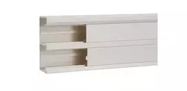 Hager Polo GBD5013109016 tehaselit.GBD Elektros instaliacijos kanalas 50x130mm 2 kamerų baltas GBD5013109016 /2m