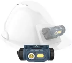 Scangrip Įkraunama 150 lm LED darbo lempa su jutikliu ir tvirtinimu prie šalmo, IP54