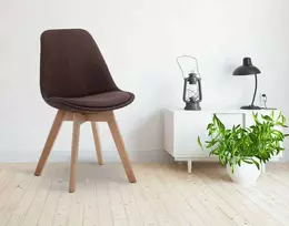 Mville Lankytojų kėdė Borneo V2 Natura medžiaginė