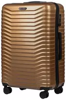 Kelioninis Nedidelis lagaminas Wings PC140 aukso spalvos