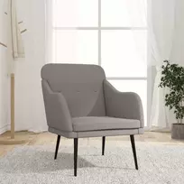 Fotelis Krėslas, taupe spalvos, 63x76x80cm, audinys