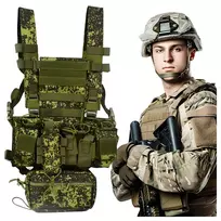 Realprices Taktinė karinė liemenė, apsauginė Molle, lengvas Airsoft Asg maišelis