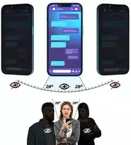 „GrizzGlass SecretGlass“ matinis privatumo stiklas, skirtas „Nothing CMF Phone 2 Pro“