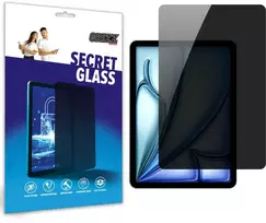 „GrizzGlass SecretGlass“ matinis privatumo stiklas, skirtas „Apple iPad Air 11" M3 2025“