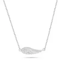Brilio Silver Delicate sidabrinis pakabukas Angel wing NCL214W