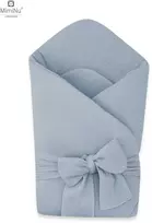 KIECZMERSKI Kūdikių vystyklas su lankeliu MUSLIN COTTON džinsai medvilnė 100%