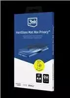 3MK kieto stiklo matinis „Max Privacy“ sijonas „Apple iPhone 17 Pro Max“
