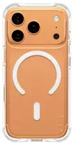 „Panzer Glass CARE by PanzerGlass“ madingas „Samba“ dėklas su „Baltas MagSafe“, skirtas „iPhone 17 Pro“ – permatomas