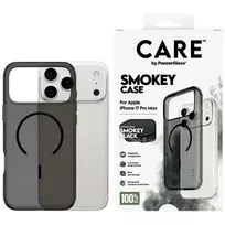 „Panzer Glass CARE by PanzerGlass“ flagmano „Urban Explorer“ dėklas su „Juodas MagSafe“, skirtas „iPhone 17 Pro Max“ - Juodas