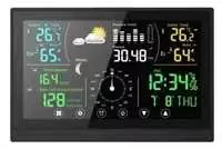 „Winner Group WG“ – meteorologinė stotelė WG1 su jutikliniu ekranu ir priedais, anemometru, lietaus matuokliu