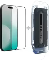 Nillkin Apsauginis stiklas 2.5D CP+ PRO juodos spalvos skirtas Apple iPhone 17 (su aplikatoriumi)