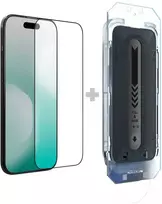 Nillkin Apsauginis stiklas 2.5D CP+ PRO juodos spalvos skirtas Apple iPhone Air (su aplikatoriumi)
