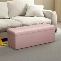 SONGMICS suoliukas su saugojimo vieta, 38 x 110 x 38 cm, sėdimoji dėžė