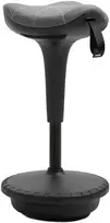 Vinsetto biuro kėdė su pasukimo funkcija, ergonomiška, reguliuojamo aukščio 65,5-83,5 cm, 120° pakreipiama, pilkos spalvos