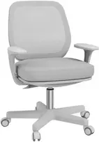 Vinsetto Biuro kėdė, Ergonomiška stalinė kėdė su pasukimo funkcija, Reguliuojamas aukštis 55 x 48 x 82,5–94,5 cm Pilka