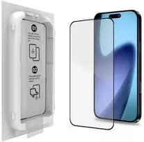 Celly Stiklo komplektas Ekrano apsauga Grūdintas stiklas + aplikatorius iPhone 17 Pro