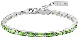 Lacoste Tennis bracelet with žalias crystals Duchess 2040500