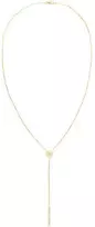 Tommy Hilfiger Modernus paauksuotas grandinėlės formos vėrinys 2780998