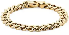 Daniel Wellington Vyriška paauksuota apyrankė „Elipse Cuban Chain“ DW0040166