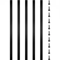 Vevor 28 metaliniai turėklų balusters aliuminiai