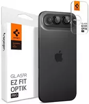 Kameros apsauga Spigen Glass tR EZ Fit Optik Pro 2 Pack, juodas - iPhone Air