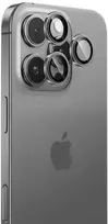 Oem Benks Apsauginis stiklas Glass Warrior Lens Protector telefonui skirtas Apple iPhone 16 Pro/16 Pro Max (objektyvui 3 vnt) sidabrinis