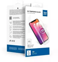 BlueStar Grūdintas stiklas iPhone 17 AIR (pilnai klijuojamas) Blue Star 5D juodas
