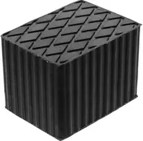 Bgs Technic Guminis padas | auto keltuvams | 160 x 120 x 115 mm (7039)