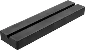 Bgs Technic Guminis padas | su grioveliu | auto keltuvams | 373 x 100 x 35 mm (7012)
