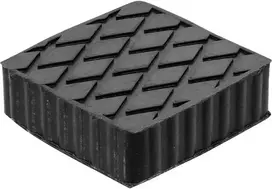 Bgs Technic Guminis padas | auto keltuvams | 116.5 x 116.5 x 36.5 mm (7037)