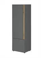 Spinta Imv City, 157 cm, antracitas/ąžuolinė