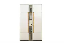 Biuro spinta Imv City, 120 cm, balta/ąžuolas