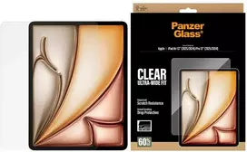 Panzer Glass „PanzerGlass“ itin plataus grūdinto stiklo dėklas, skirtas „iPad Air 13" 2024 / 2025“ / „iPad Pro 13" 2024 / 2025“