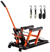 Motociklo hidraulinis keltuvas ATV, motokroso stovas, 0.7 t, juodas moto keltuvas, keturračiams
