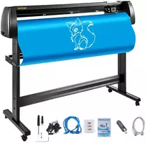 Vinilo pjaustytuvas 1350 mm, 53 colių ploteris su Signmaster, lipdukų gamybai, reklaminiams stendams